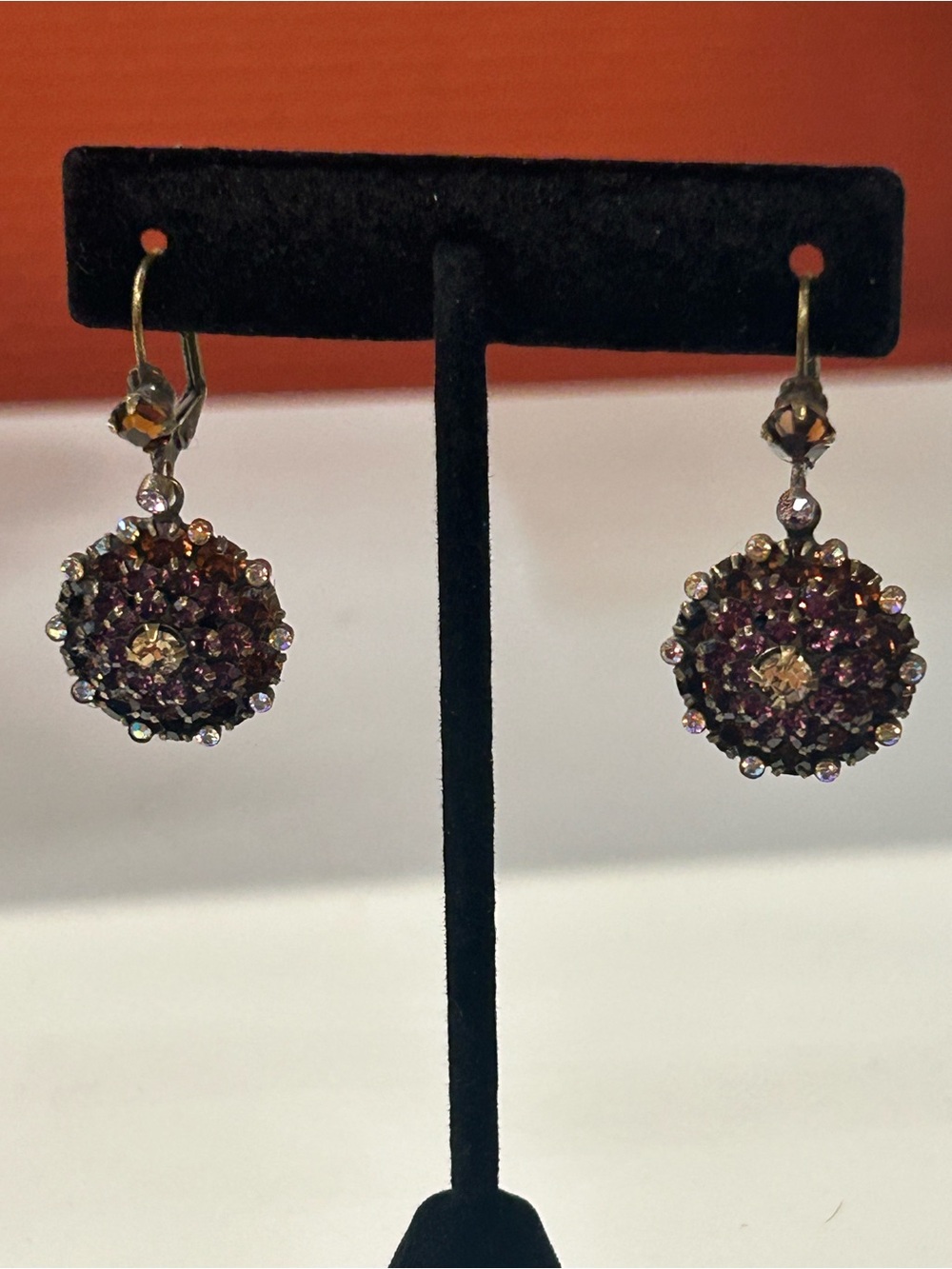 Vintage Sorrelli crystal earrings